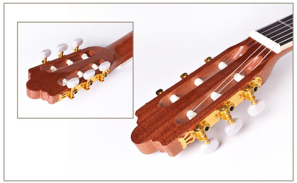 גיטרה קלאסית מוגברת - granadinas - YC -101- מפתחות כיוון