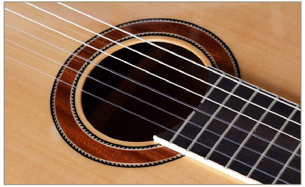 גיטרה קלאסית מוגברת - granadinas - YC -101 - תיבת התהודה
