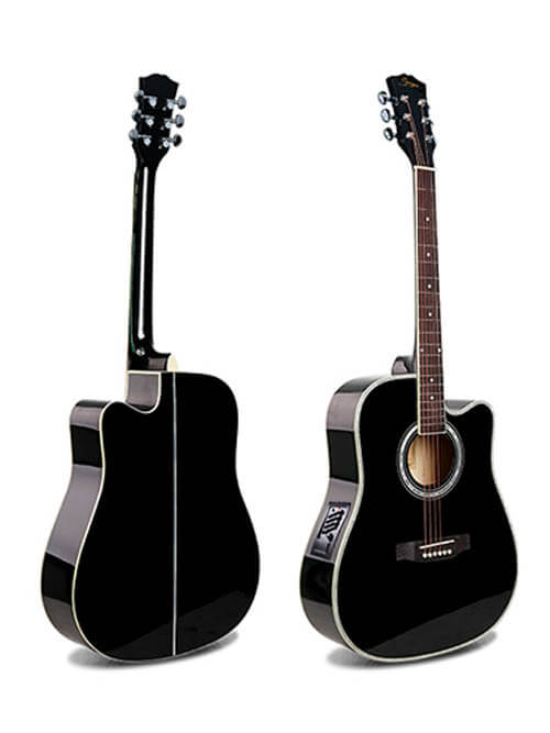 גיטרה אקוסטית מוגברת למתחילים Smiger-GA-H61-VK