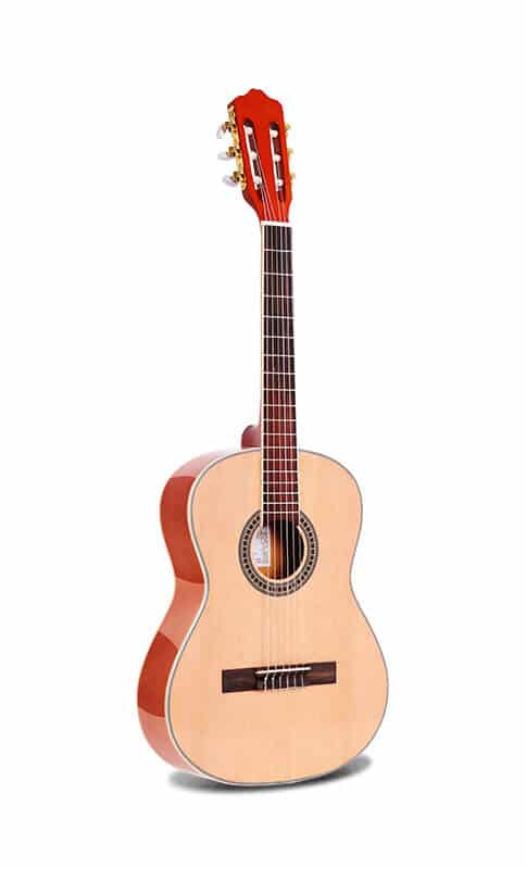 גיטרה קלאסית שלושה רבעים -EC18N- malaguena-חלק קדמי של הגיטרה