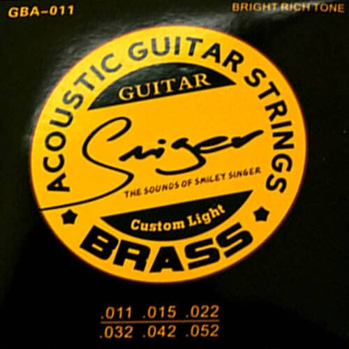 מיתרים לגיטרה אקוסטית -Smiger - GPA-0.11