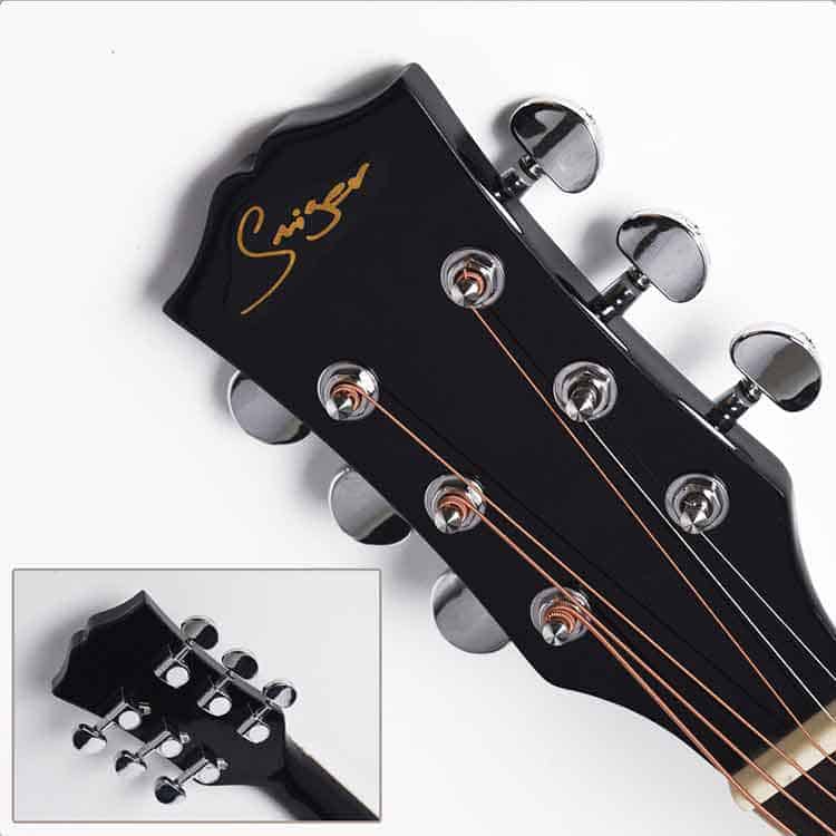 גיטרה אקוסטית Smiger - GA-H-10-מפתחות כיוון כרום