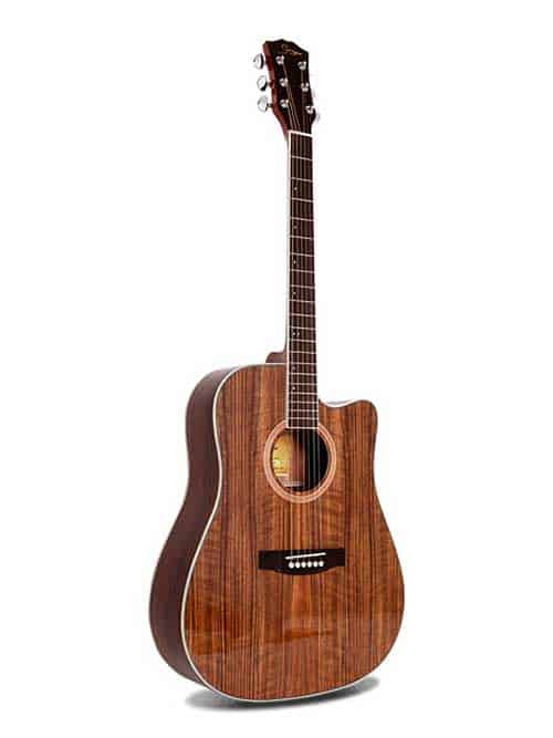 גיטרה אקוסטית - Smiger SM-402-טופ מעץ מלא