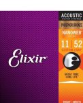 סט לאקוסטית ELIXIR NANO PHOS BRONZ 0.11