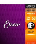 סט לאקוסטית ELIXIR NANO PHOS BRONZ 0.12