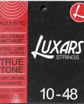 מיתרים לגיטרה אקוסטית - LUXARS - LX5 - 0.10