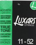 מיתרים לגיטרה אקוסטית - LUXARS - LX5 - 0.11