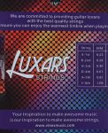 מיתרים לגיטרה חשמלית 0.9 - LUXAR