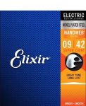 סט מיתרים לחשמלית ELIXIR NANOWEB 0.09