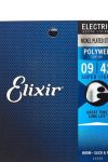 סט מיתרים לחשמלית ELIXIR POLYWEB 0.09